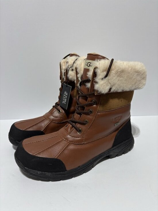 UGG Men’s Butte Brown Waterproof Winter Boots, Size 11 M main image 5
